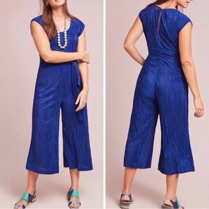 Anthropologie Maeve Sonata
Jumpsuit royal blue size 14 nwt